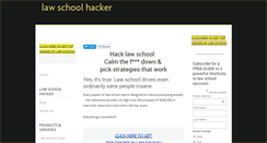 Desktop Screenshot of law-school-hacker.com