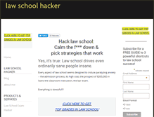 Tablet Screenshot of law-school-hacker.com